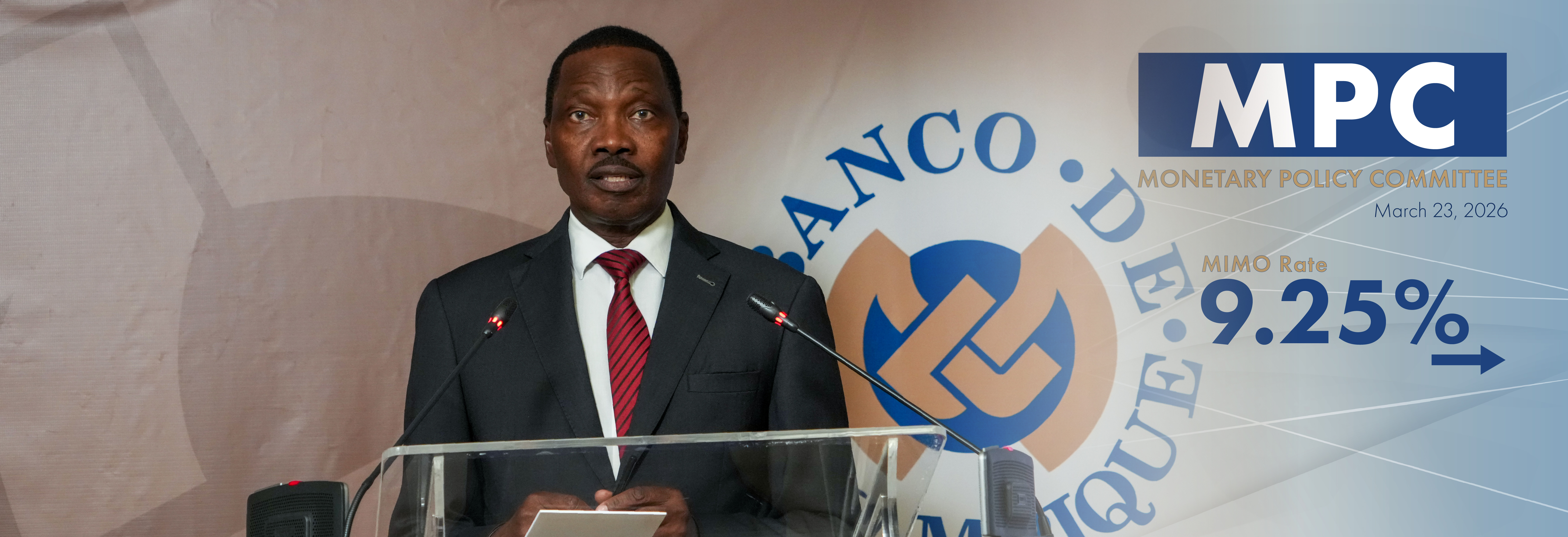 MIMO POLICY RATE UNCHANGED AT 9.25%