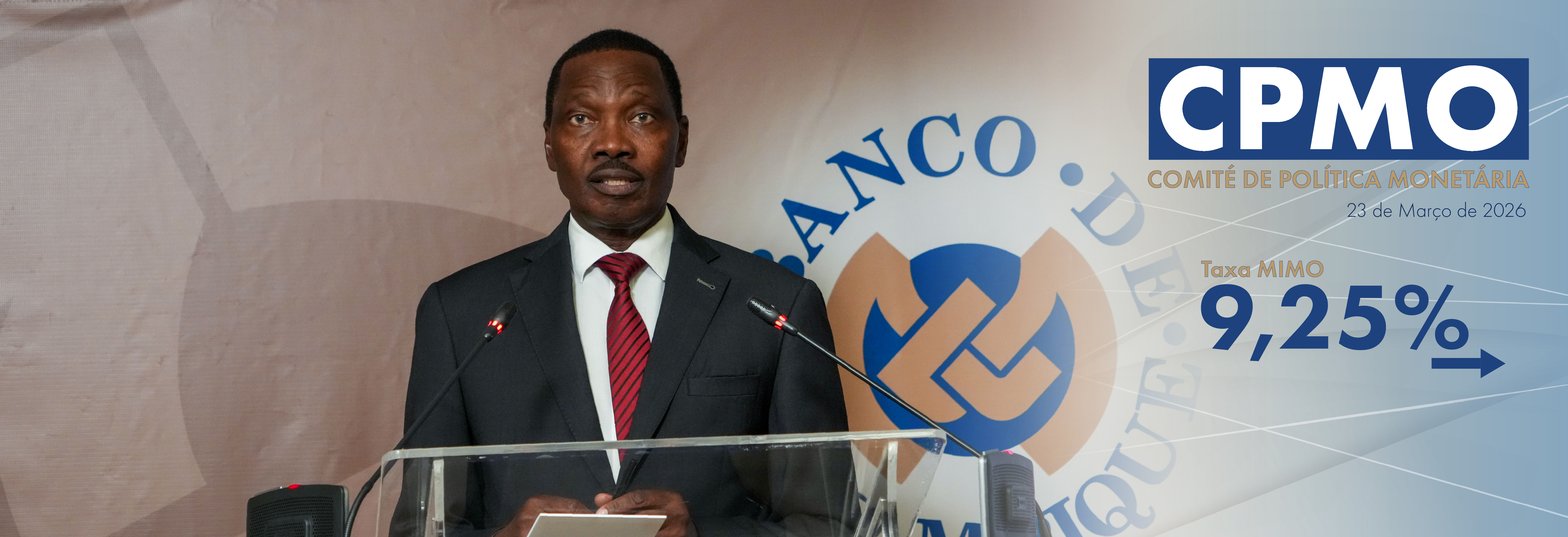 TAXA MIMO MANTIDA EM 9,25 %